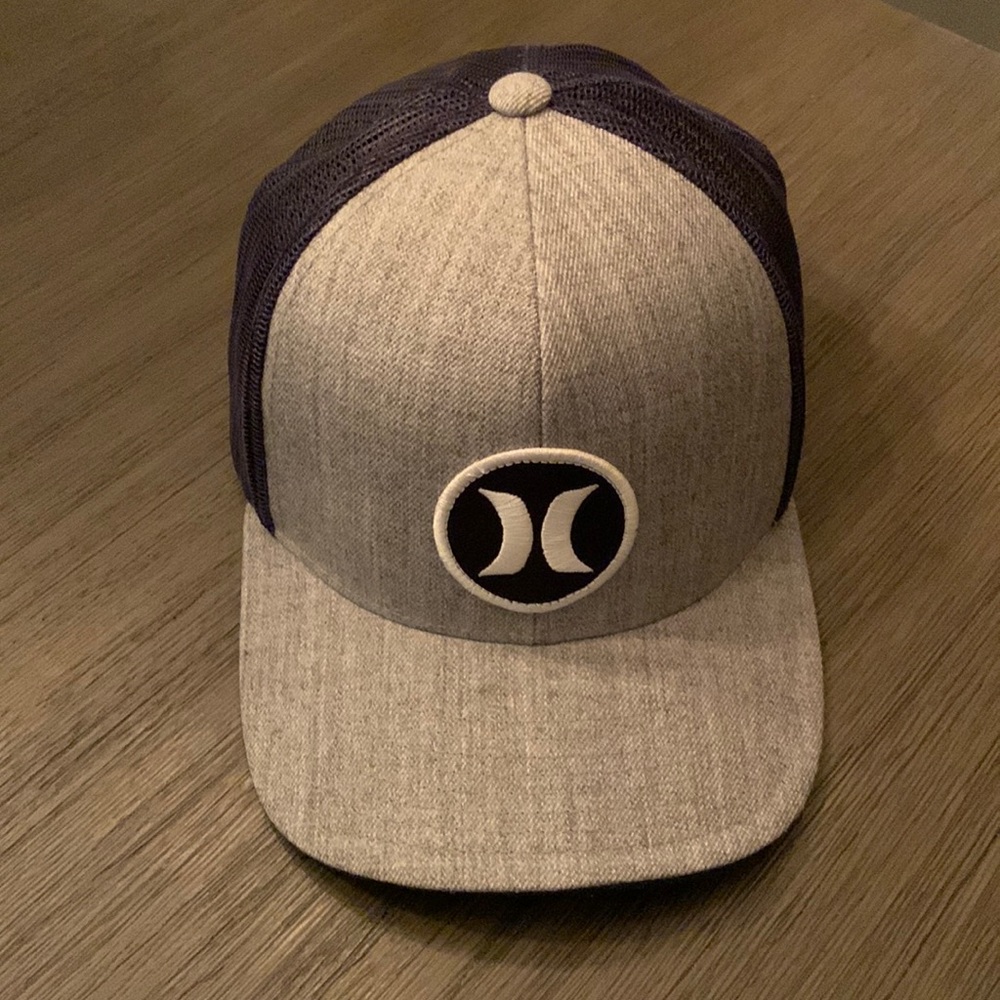 Hurley baseball cap. New! Black and grey. Adjustable back.